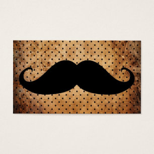 Moustache noire drôle