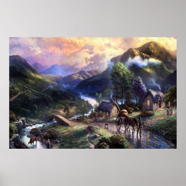 Moutain Villa Poster (Vorne)