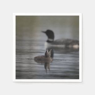 Mouthy Loon Paper Napkin Serviette
