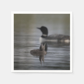 Mouthy Loon Paper Napkin Serviette