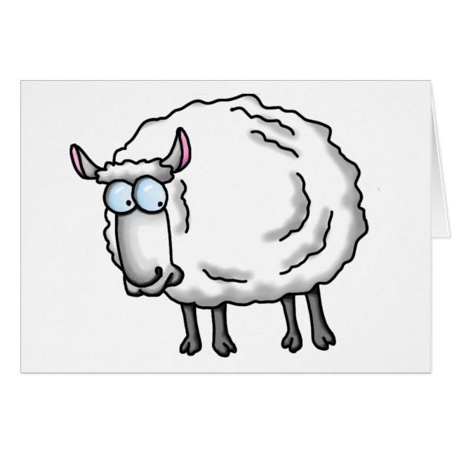 mouton blanc (Devant horizontal)