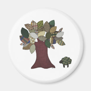 Moutons et aimants d'arbre