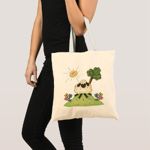 Moutons Sur Un Sac fourre-tout De Colline