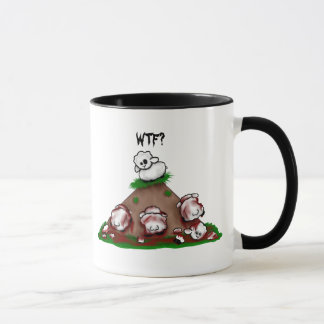 Moutons WTF de zombi ? Tasse