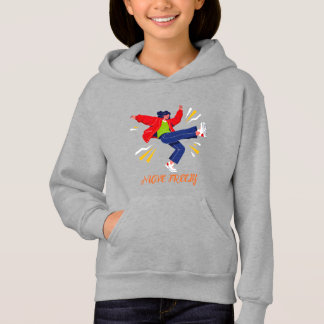 Mouvement de danse énergique Graphique de jeunesse