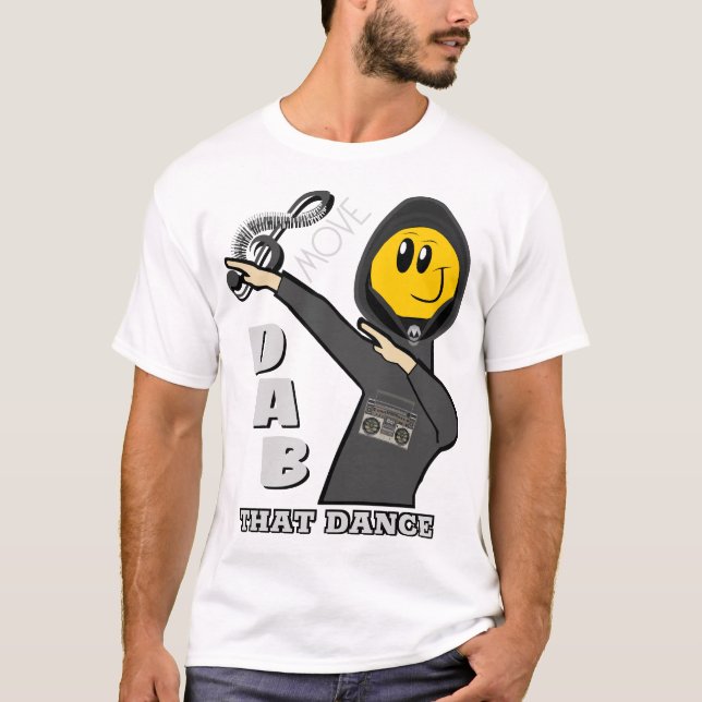 Move, Dab, der Tanz glücklich T-Shirt (Vorderseite)
