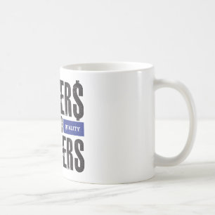 Movers and Shakers - Blau Kaffeetasse