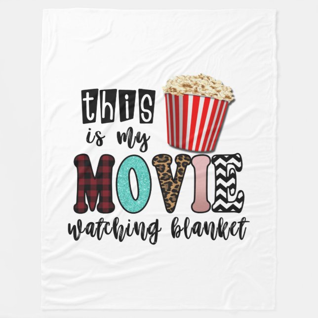 Movie Blanket Fleecedecke (Vorderseite)
