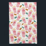 Movie Buffs Popcorn Muster Küchentuch<br><div class="desc">Dekorieren Sie Ihre Küche mit diesem lustigen Film popcorn Muster Handtuch. Ein tolles Geschenk für Filmfans und Popcorn-Fans! Karo in meinem Shop für viel mehr Farben und Muster!</div>