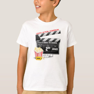 Movie Clapboard 2. Klasse T-Shirt