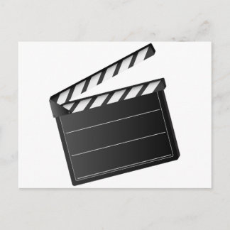 Movie Clapper Postkarte
