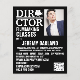 Movie Director, Filmmaking Flyer