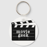 Movie Geek mit Clapboard