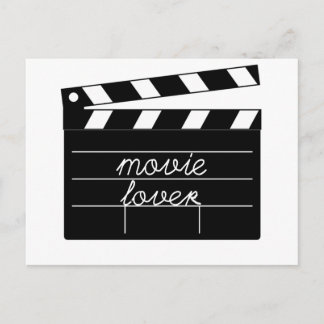 Movie Lover Tshirt Postkarte