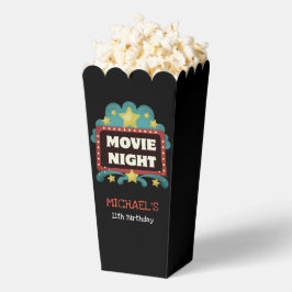 Movie Night Birthday Party Kinder Kino Niedlich Geschenkschachtel