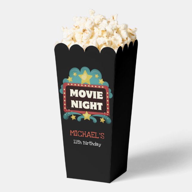 Movie Night Birthday Party Kinder Kino Niedlich Geschenkschachtel (Geplatzt)