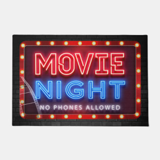 Movie Night Cinema Zimmermatte Fußmatte