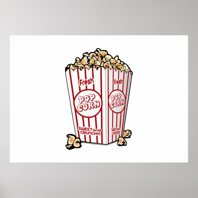 Movie Popcorn Poster (Vorne)