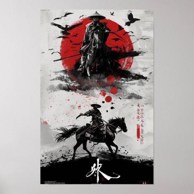 Movie Poster zum Roten Tod | Klassischer Western (Vorne)