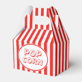 Movie Snack Bar Rot und Weiß Pop Mais Geschenkschachtel