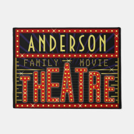Movie Theater Marquee Zuhause Cinema| Individuelle Fußmatte