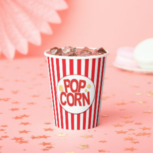 Movie Theater Popcorn Bucket Movies Party Pappbecher