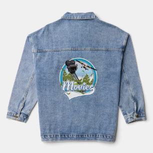 Movies Travel Logo Jeansjacke