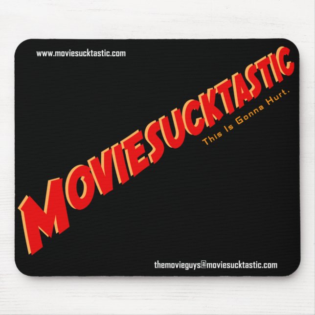 Moviesucktastic Mausunterlage Mousepad (Vorne)