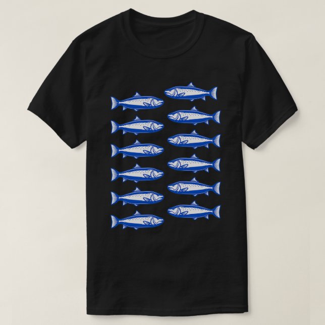 Movimento Le Sardine Anti-Salvini   (3)  T-Shirt (Design vorne)