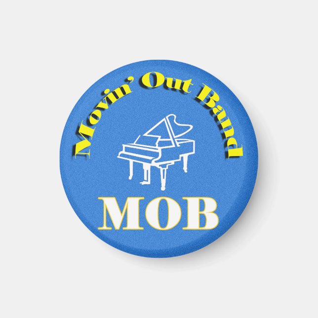 Movin' Out Band Magnet (Vorne)