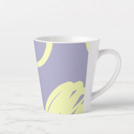 Moving lines design Latte Tasse