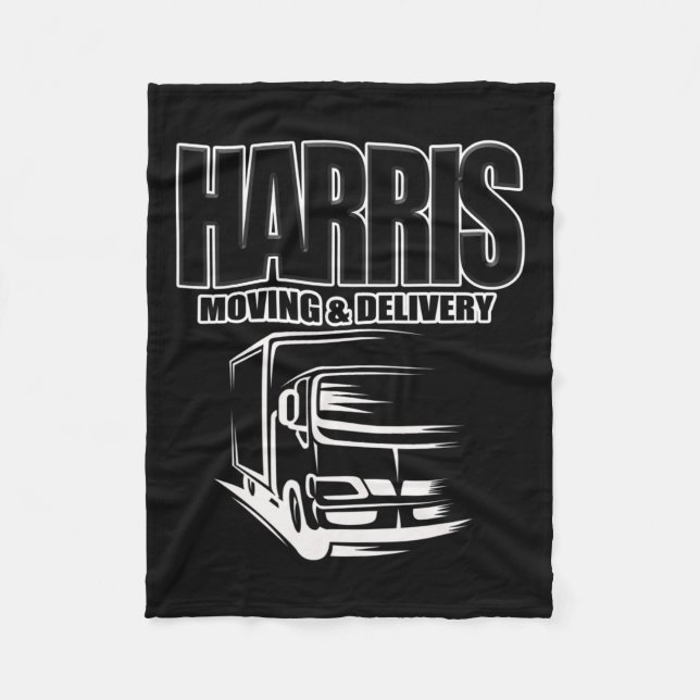 Moving Montgomery Fleecedecke (Vorderseite)