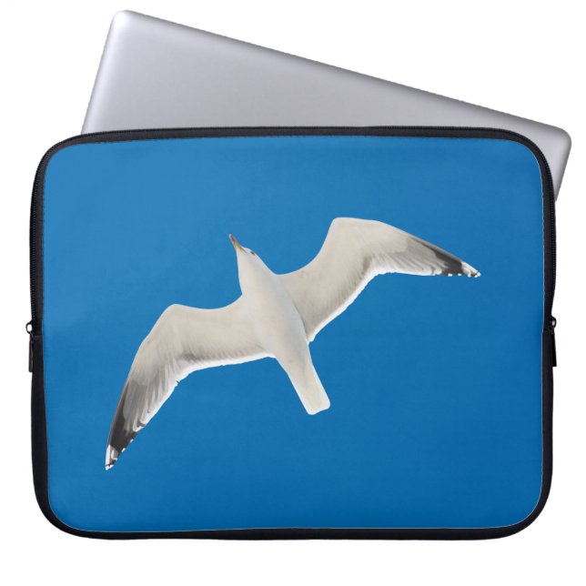 Möwe Laptopschutzhülle (Vorderseite)