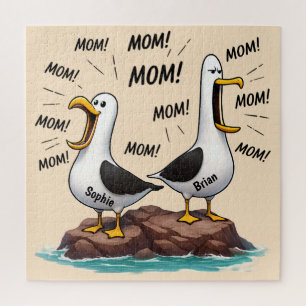 Möwe Mama Lustig Personalisiert