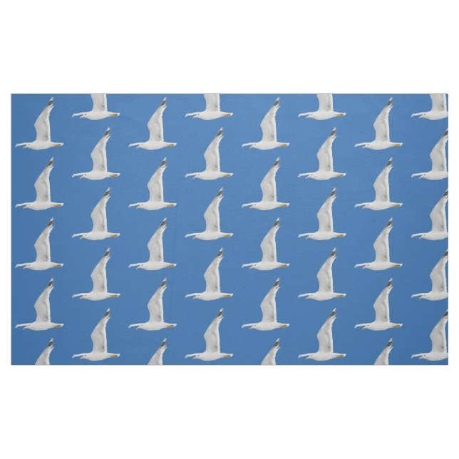 Möwe Stoff (Fat Quarter (45,7 x 55,9 cm))
