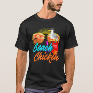 Möwe Strand Huhn Tier T-Shirt