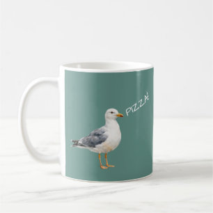 Möwe Vogel Strand Ozean Küste Weiß Aquarell Kaffeetasse