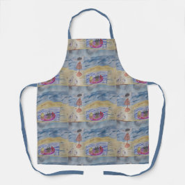 Möwen auf der Schürze