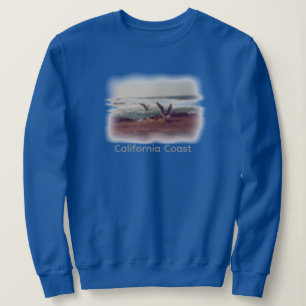 Möwen auf Kalifornien-Küste Sweatshirt