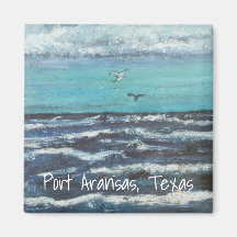 Möwen bei Sunset Magnet