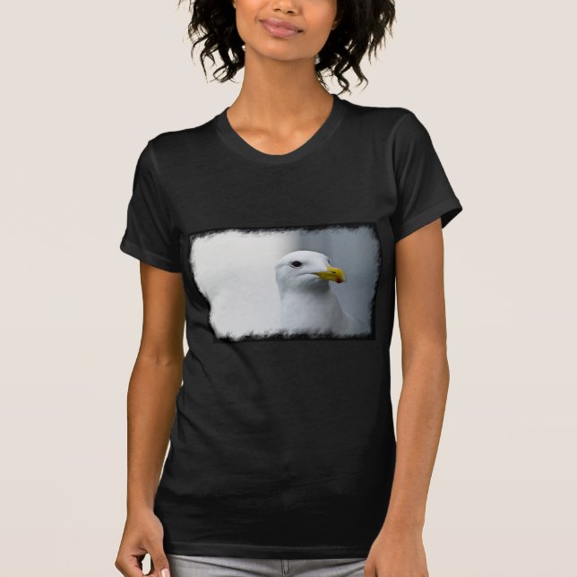 Möwen brauchen auch Liebe T-Shirt (Vorderseite)