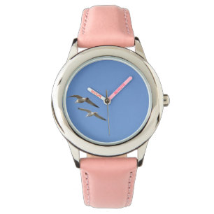 Möwen, die hoch fliegen - armbanduhr