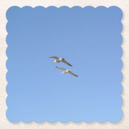 Möwen, die hoch fliegen - untersetzer