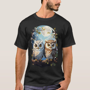 Möwen im Mondlicht T-Shirt