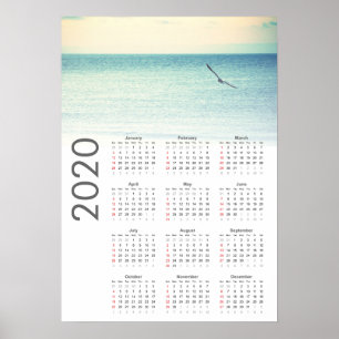Möwen-Kalender 2020 Poster