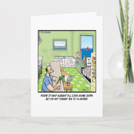 Möwen und Hühner Karte