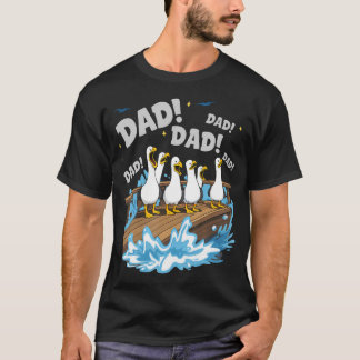 Möwen-Vater Lustiger Vater Humor Ozean T-Shirt