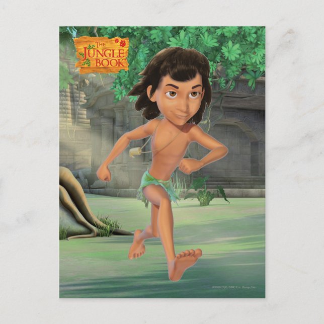 Mowgli 3 postkarte (Vorderseite)