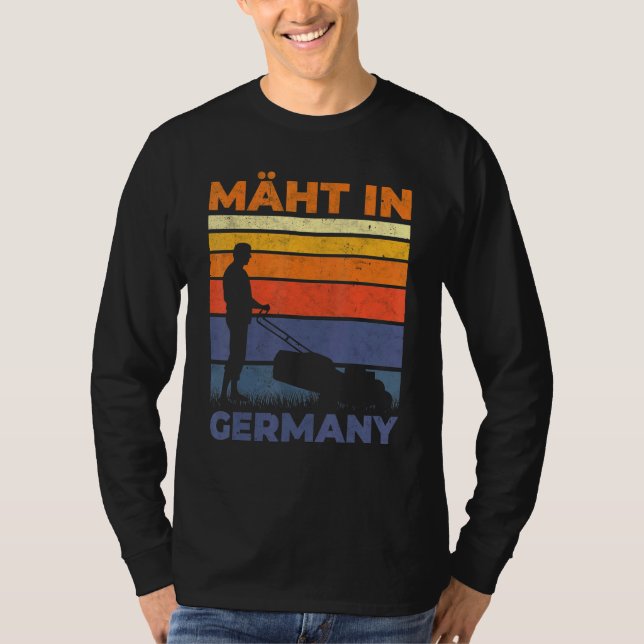 Mows in Deutschland Gartenlandschaft Gartengarten  T-Shirt (Vorderseite)