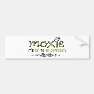 Moxie - es ist OKAY, UNTERSCHIEDLICH ZU SEIN! Autoaufkleber